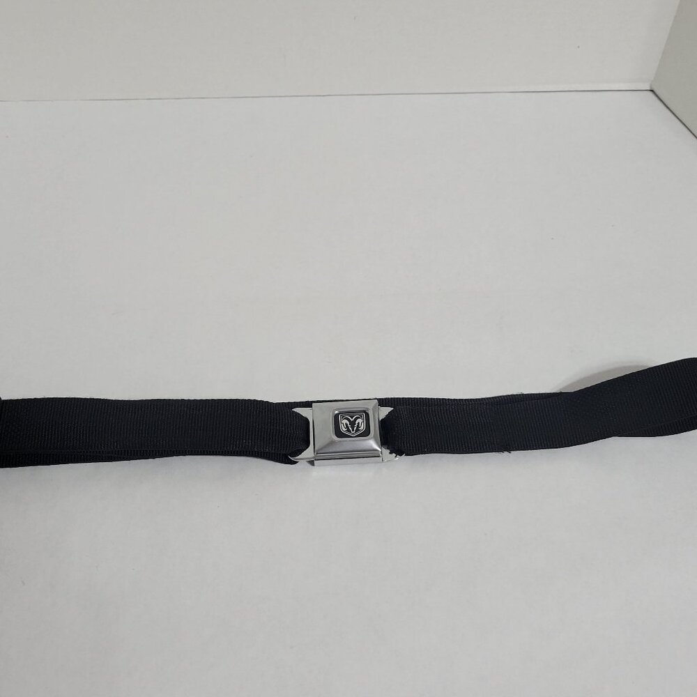 Dodge Ram Logo Black Belt Official Licensed Seatbelt Buckle Down 2013